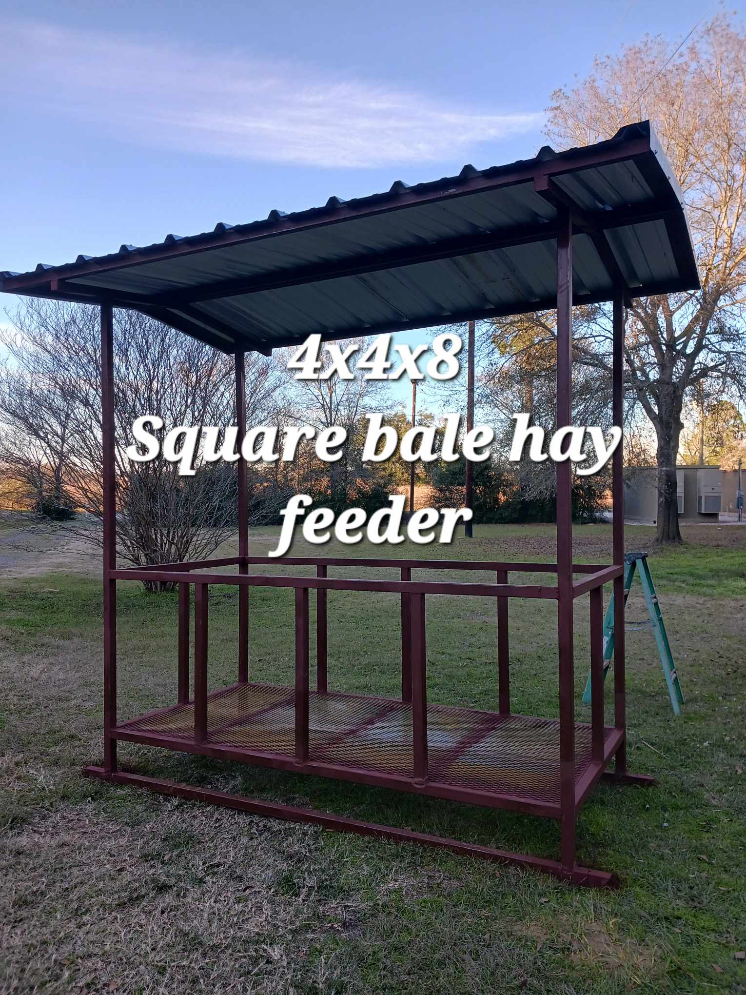 4 by 4 by 8 square bale project